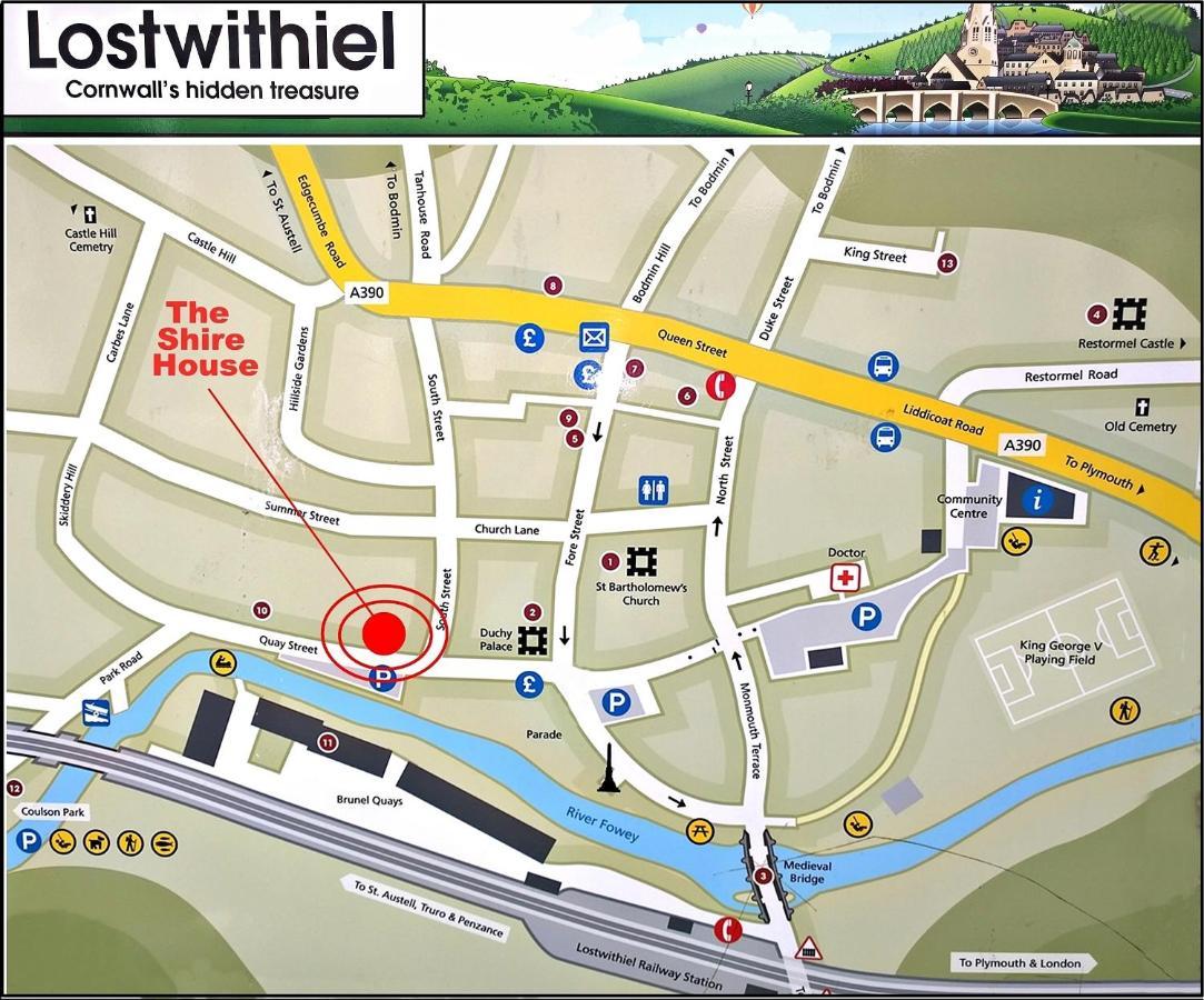 The Shire House Βίλα Lostwithiel Εξωτερικό φωτογραφία